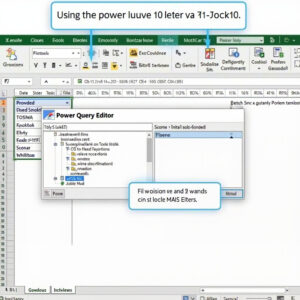 h ng d n s d ng power query trong excel 2019 b k p x l d li u hi u qu