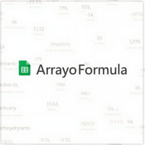 t ng t c x l d li u l m ch arrayformula trong google sheets